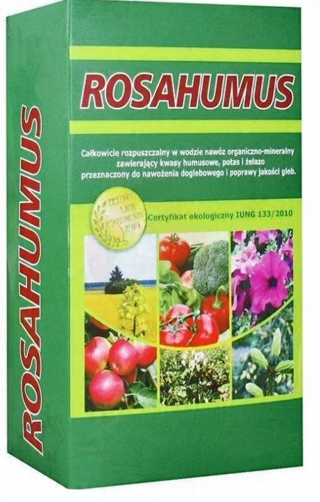 

Rosahumus 6kg = 180 Ton Obornik Nawóz Ekologiczny