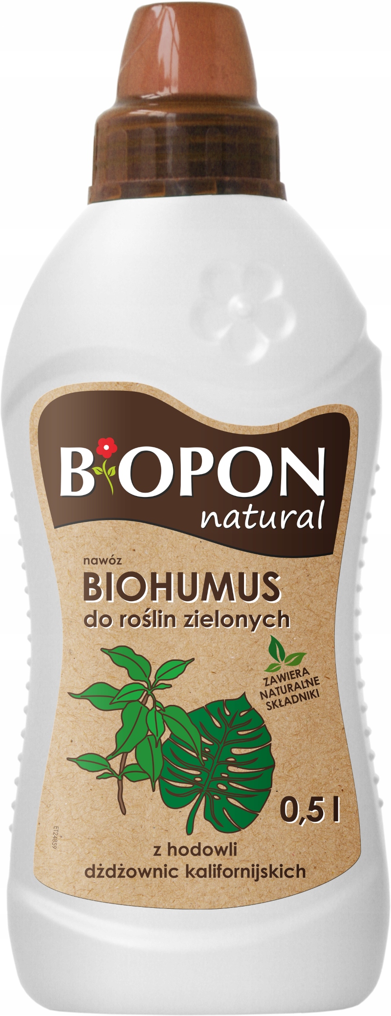 

Nawóz Biohumus 0,5L do roślin zielonych Biopon