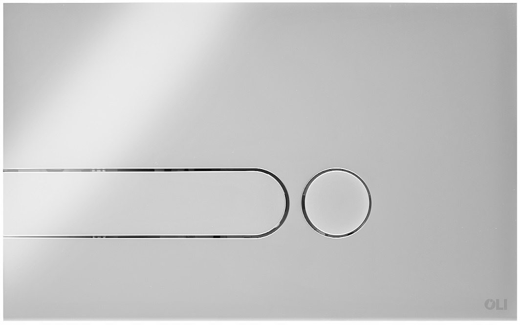 Przycisk spłukujący do KOŁO SLIM przycisk spłukujący I-PLATE chrom OLI