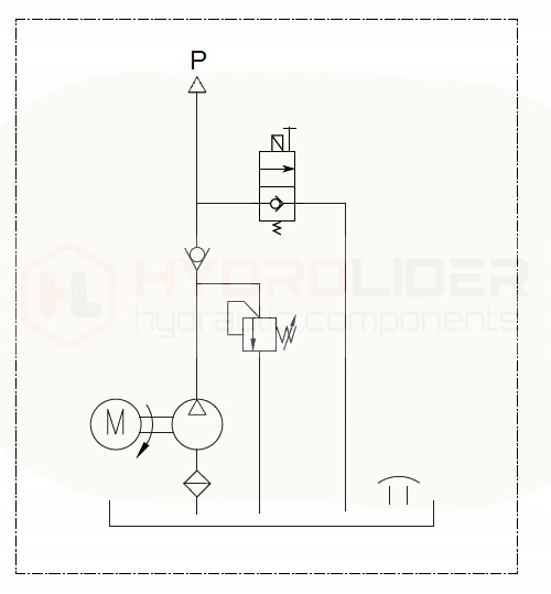 ZASILACZ AGREGAT HYDRAULICZNY 380V 1 5KW 3 3cm 14L Part number 1 12 16 216