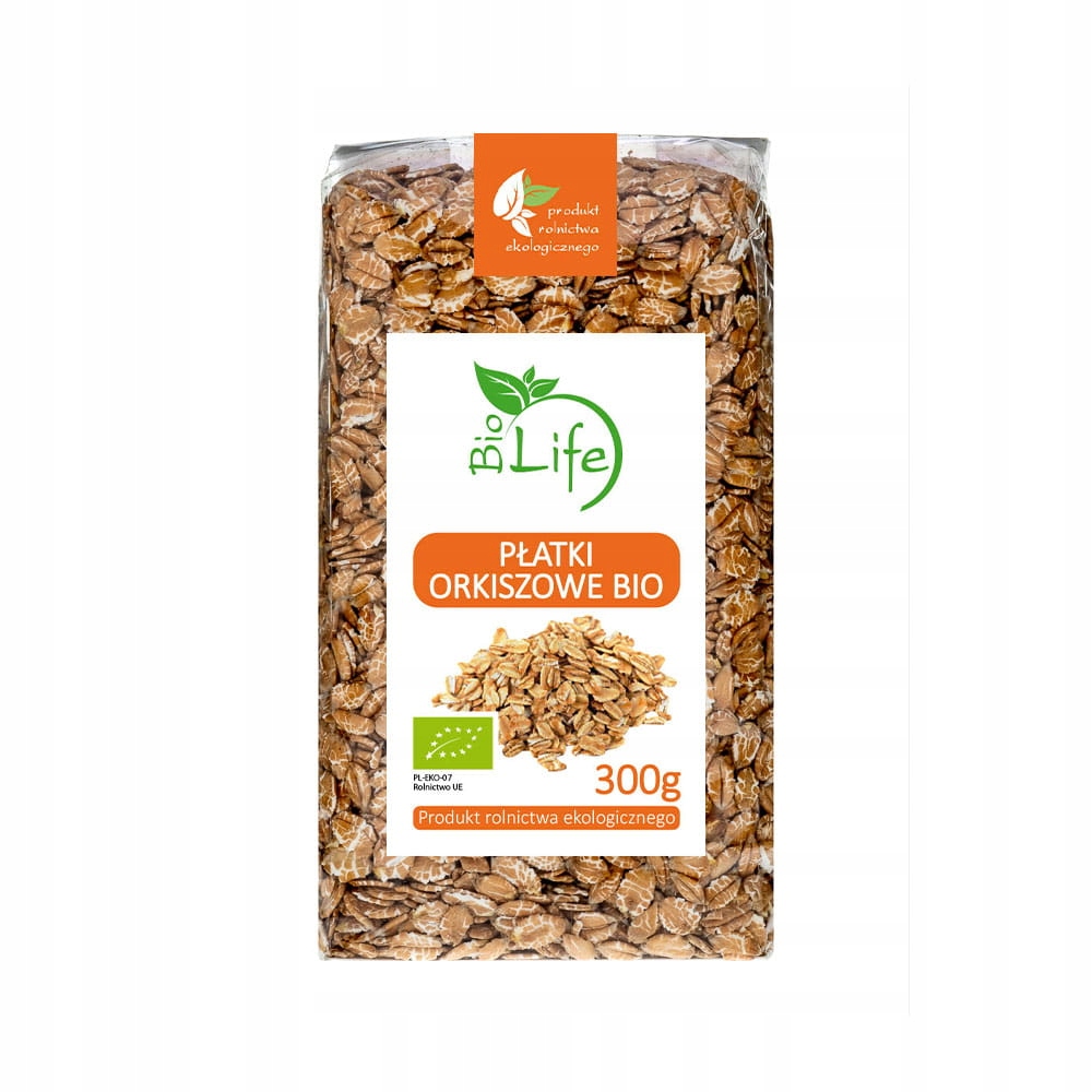 Levně 8X Biolife Špaldové vločky ekologické Bio 300 g