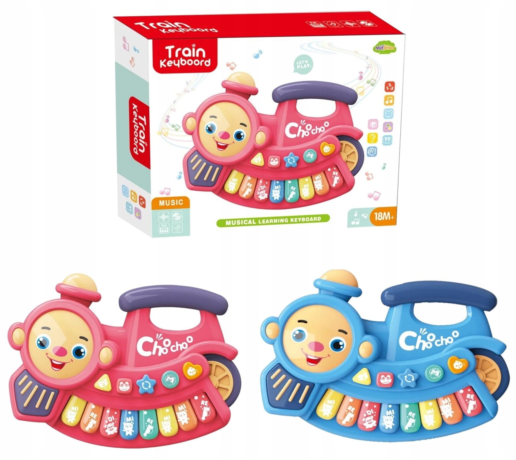 PIANINKO INTERAKTYWNE ORGANKI INTRUMENT CIUCHCIA LOKOMOTYWA Marka inna