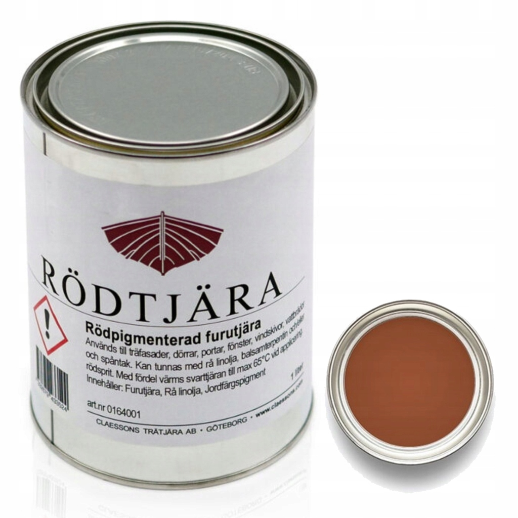 Rödtjära 1L Szwedzka czerwona smoła sosnowa