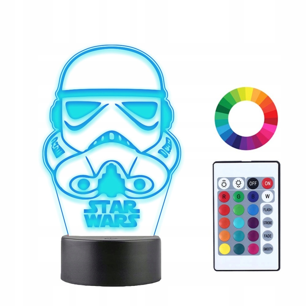 Lampka Nocna LED STAR WARS DARTH VADER Prezent