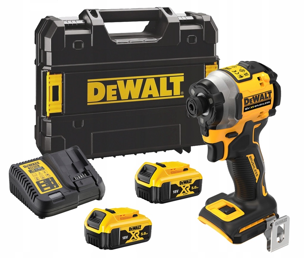 

Zakrętarka Udarowa DeWalt DCF850P2T 2x5 Ah Tstak
