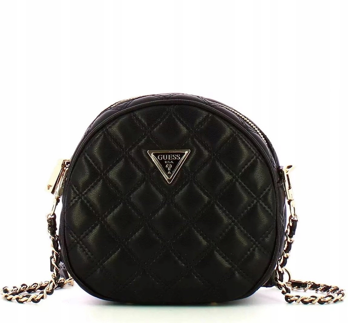 Originální kabelka Guess Giully Circle Bag černá