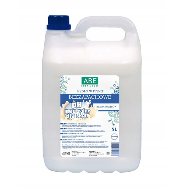 

Abe Mydło w płynie Bezzapachowe 5l