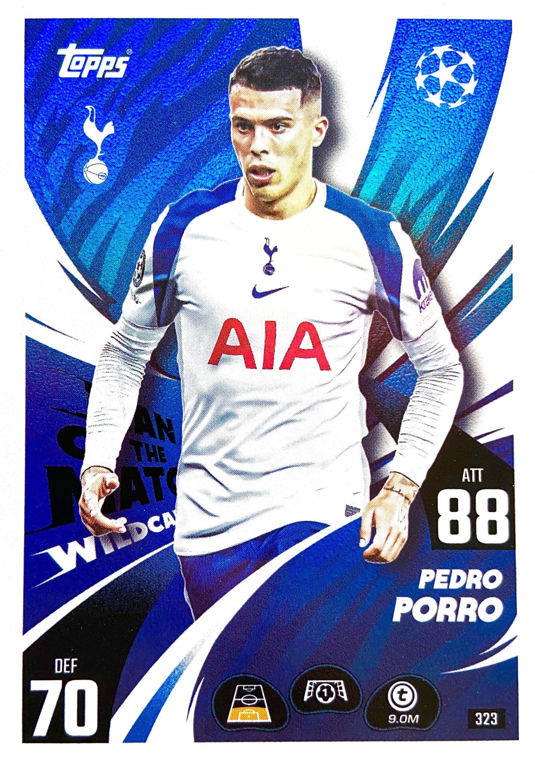 Match Attax Ucl 2025/26 2026 Man Of The Match 323 Pedro Porro Tottenham