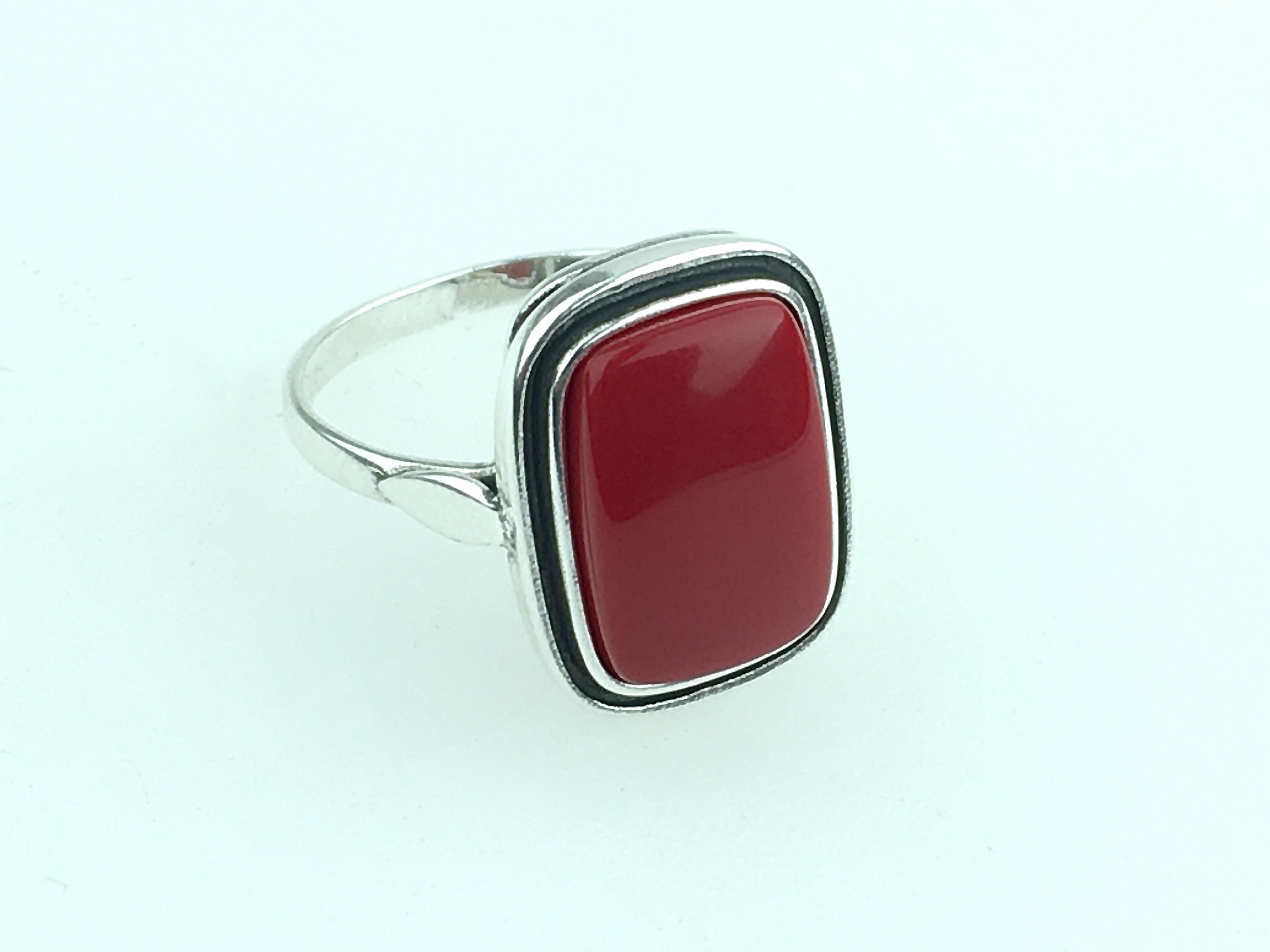 

pierścionek srebrny czerwony pr. 925 rozmiary