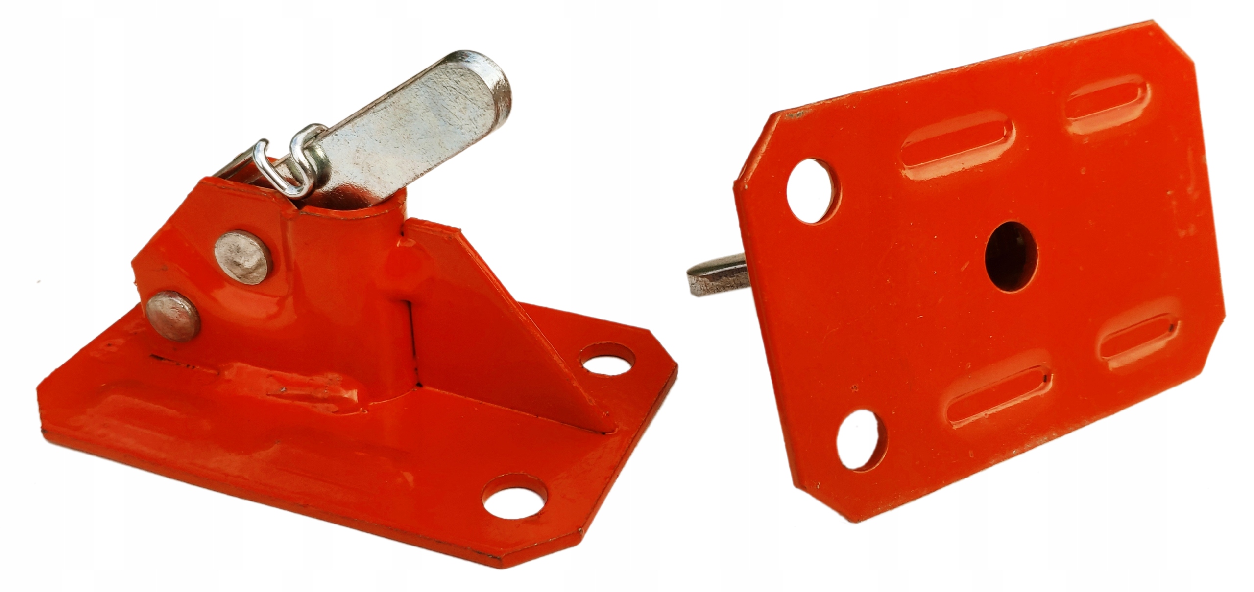 Zestaw 50 żabek żabki spinki zaciski szalunkowe (czerwony lakier)