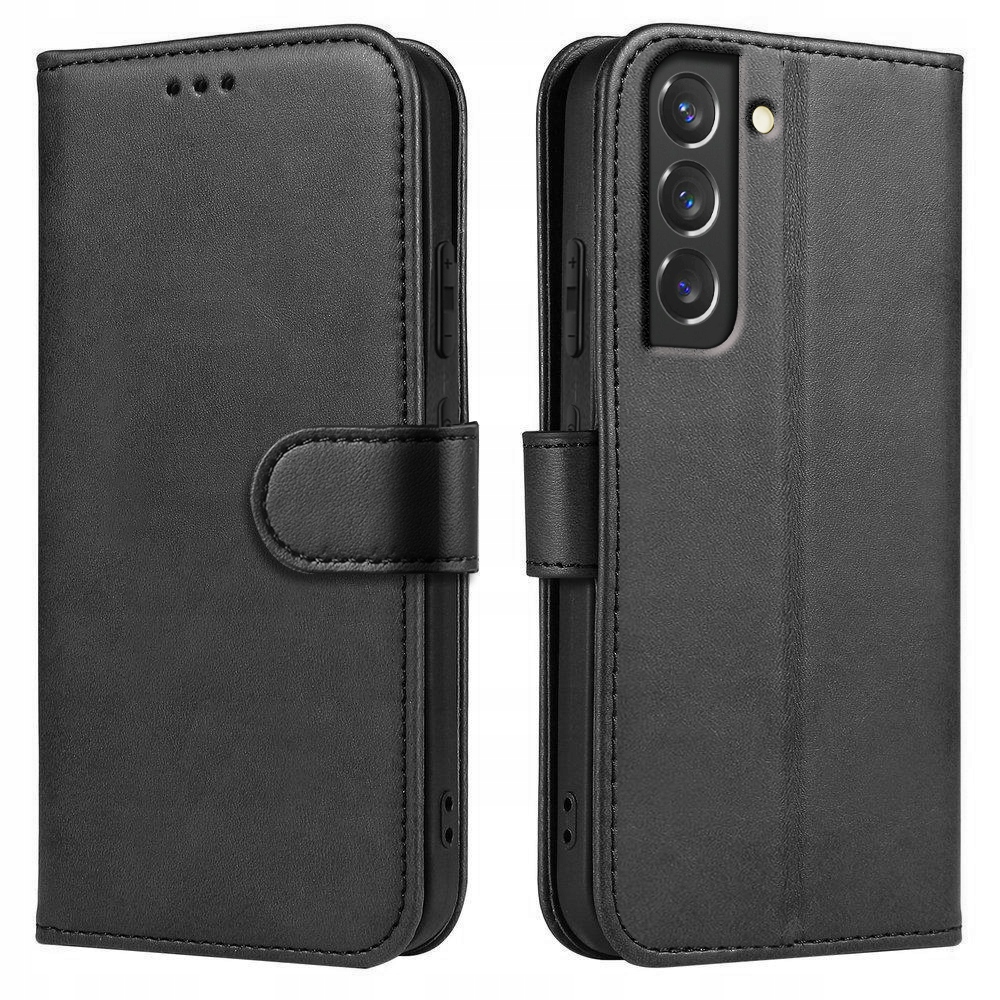 

Etui Skórzane Skin Szkło do Samsung S22+ Plus