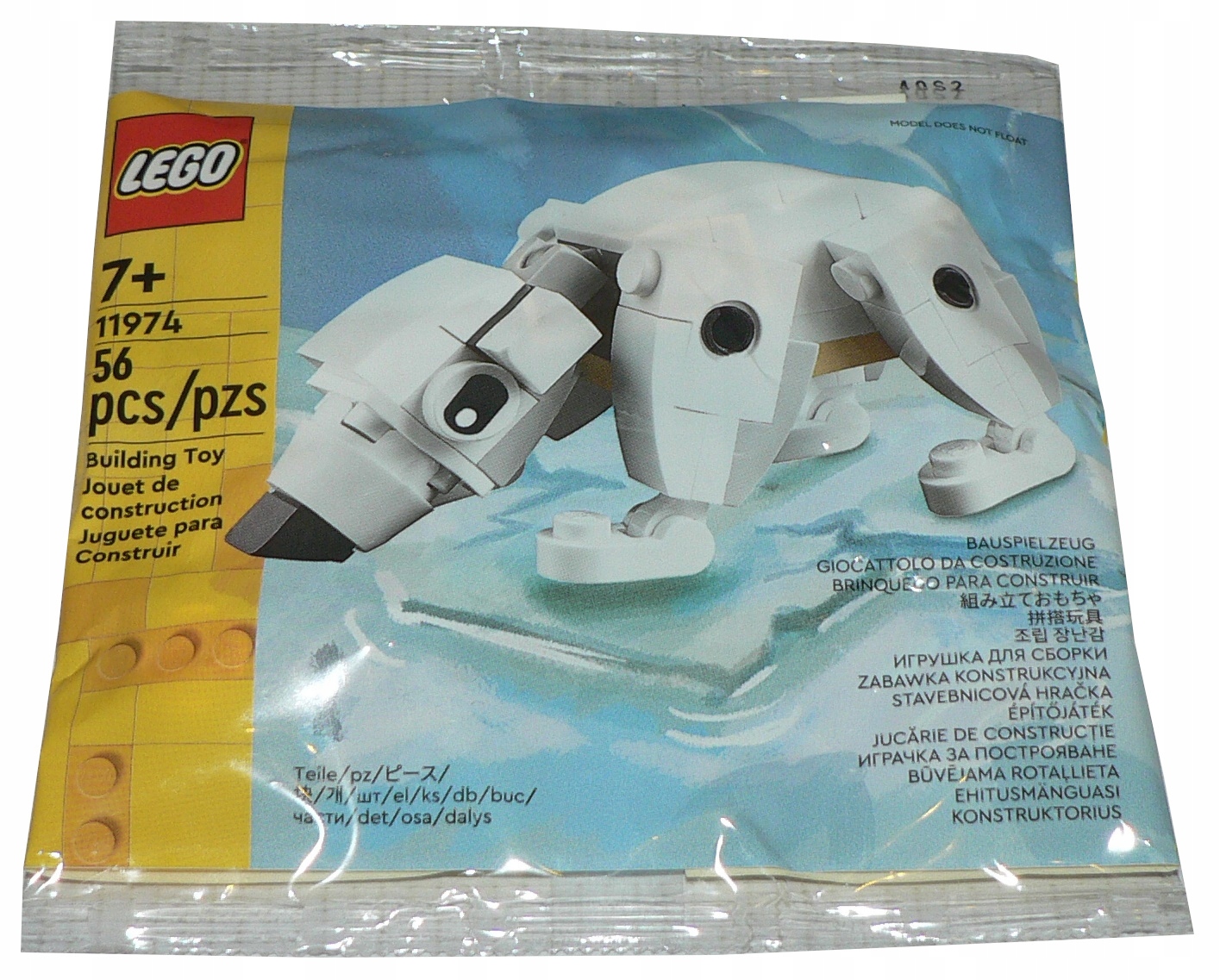 Lego 7+ 11974 Creator Niedźwiedź Polarny Polybag Wielkanoc