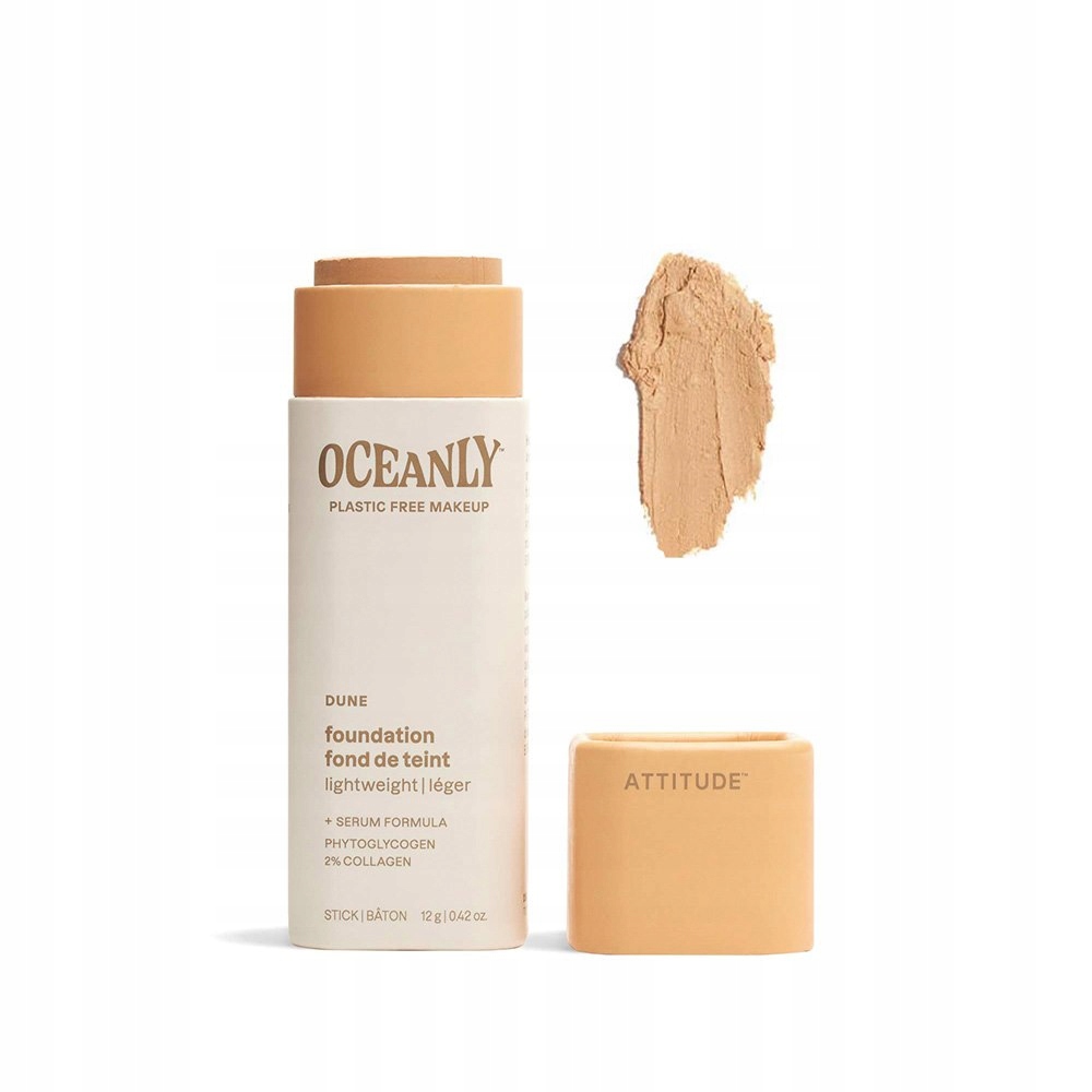 Podkład do Twarzy Kremowy Lekko Kryjący Sztyft Dune Attitude Naturalny