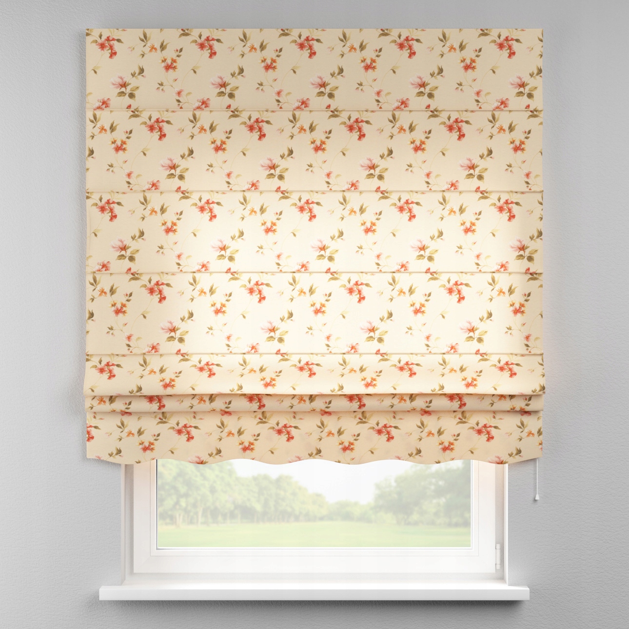 Hotová rímska roleta Florencia 120x150 cm zelená