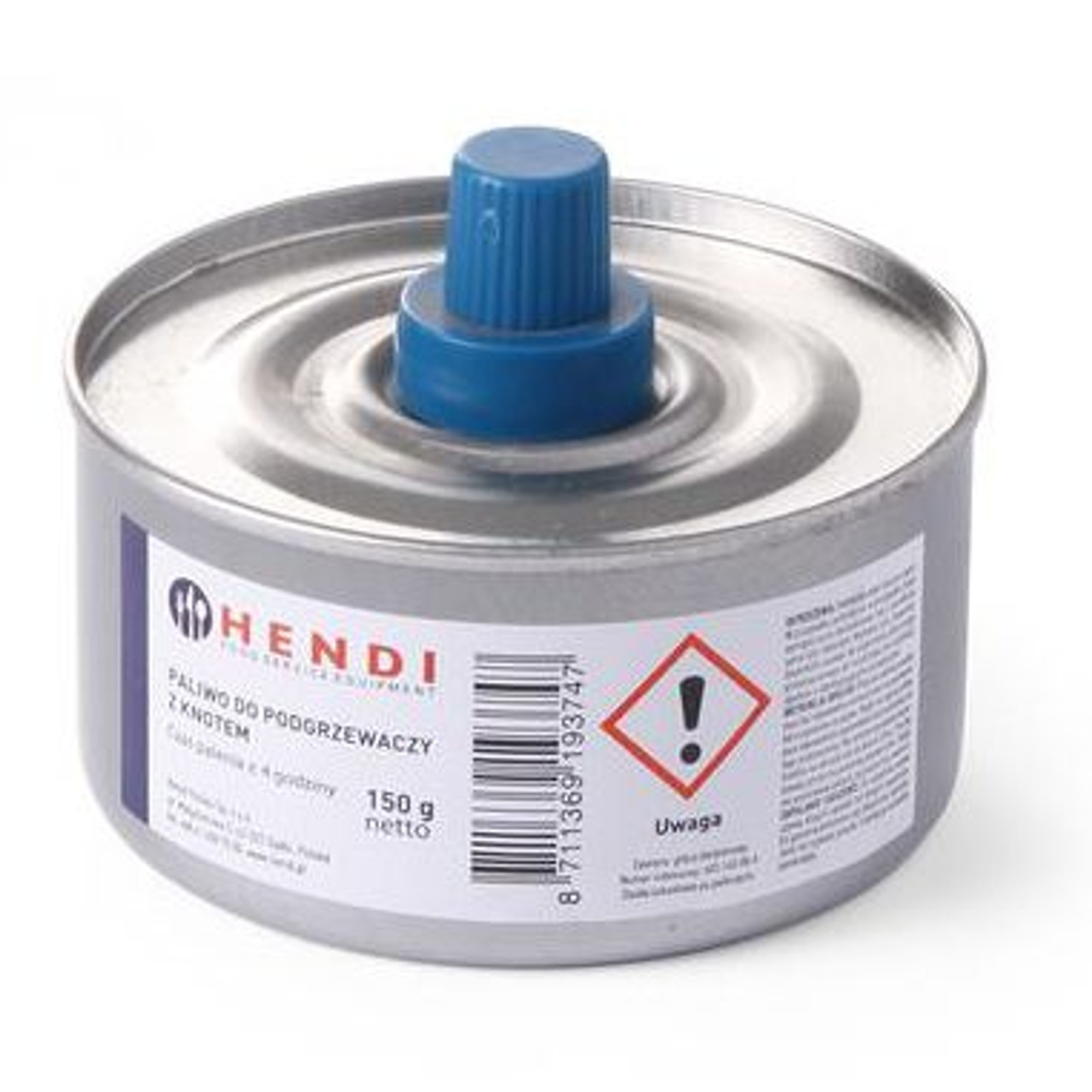 Palivová Pasta Do Ohřívačů 145 ML S Knotem, Sada 24 Ks Hendi