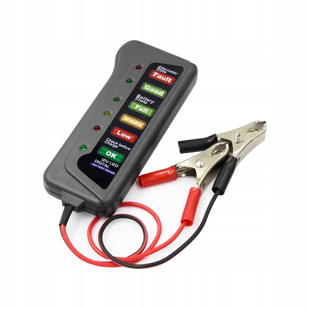 

Tester Ładowania Alternatora I Akumulatora 12V