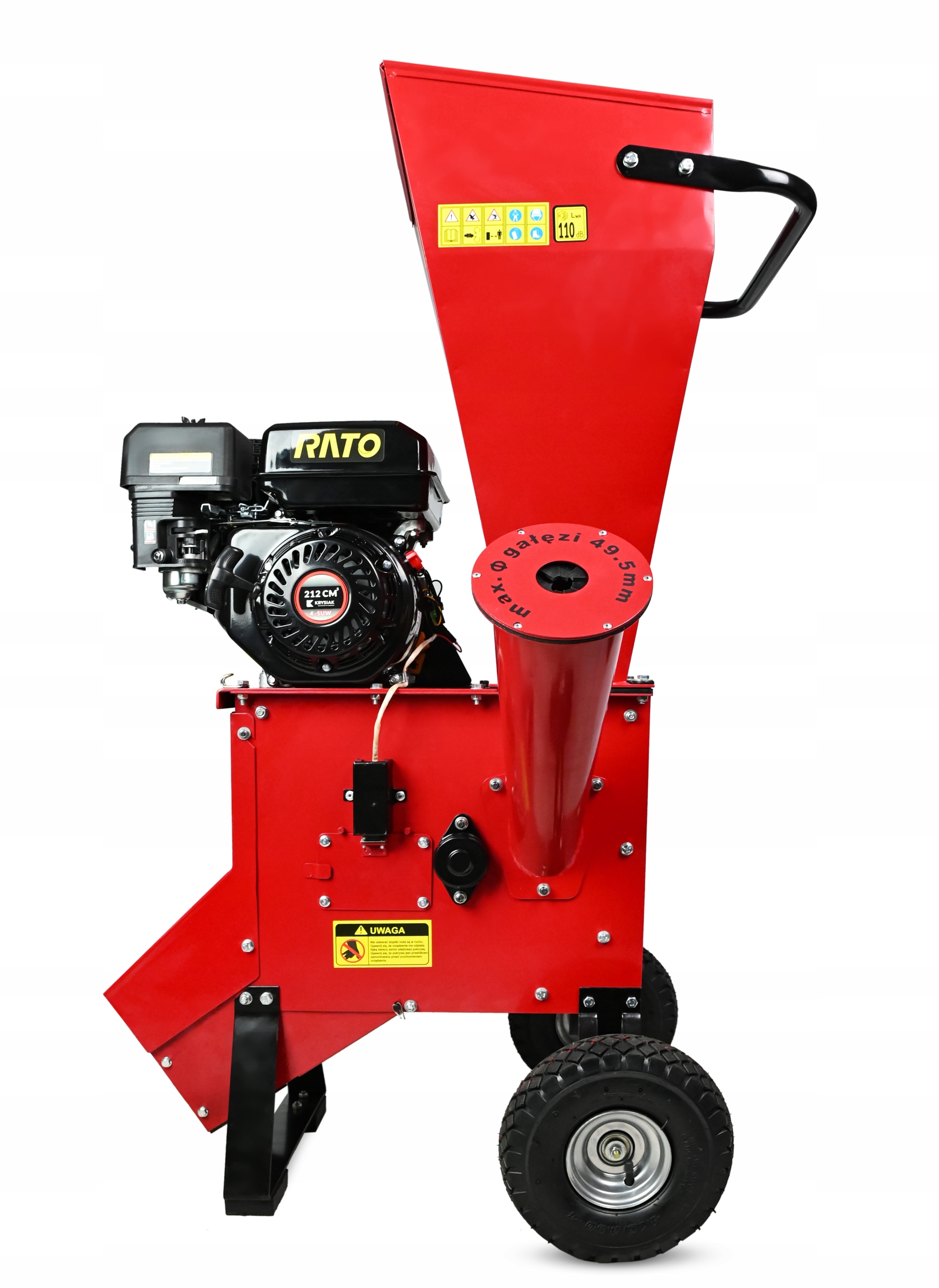 NAJNOWSZY ROZDRABNIACZ SPALINOWY DO GALEZI TURBO X Marka Faworyt