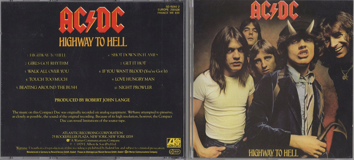 LP　AC/DC　地獄のハイウェイ　レコード LP AC/DC 地獄のハイウェイ レコード AC/DC – Highway To Hell