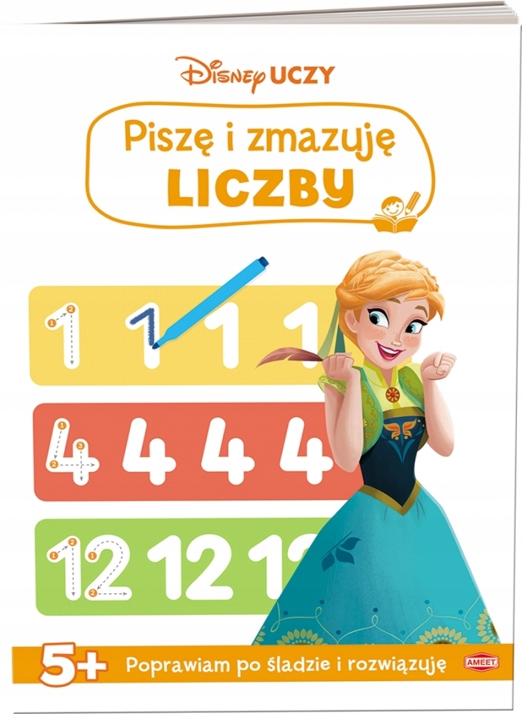 

Disney Uczy Kraina Lodu Piszę i zmazuję liczby