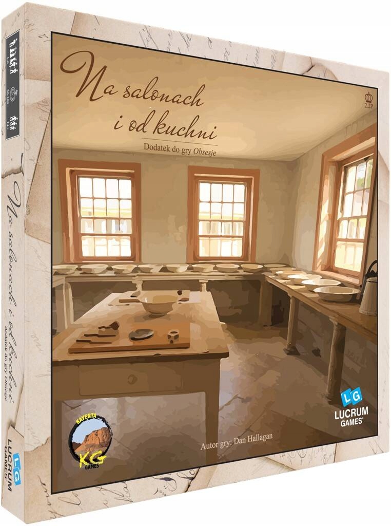 Obsesje Na salonach i od kuchni (Lucrum Games) dodatek do gry planszowej