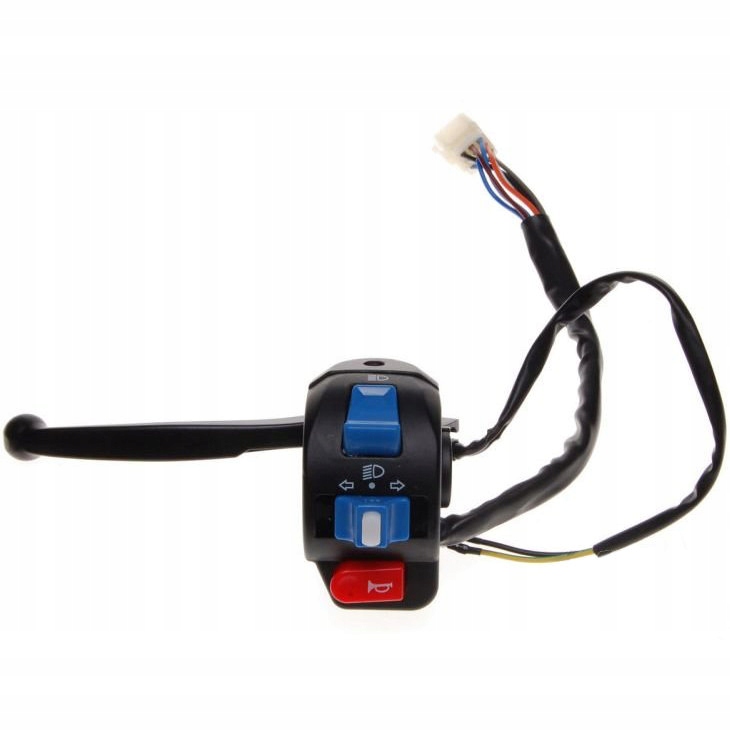 

Przełącznik Zespolony Lewy 1 kostka 8 Pinów skuter