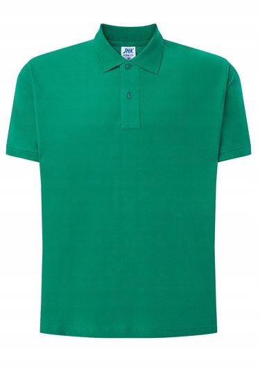 

Koszulka Polo męska polówka Jhk 210 zielona Kg XXL
