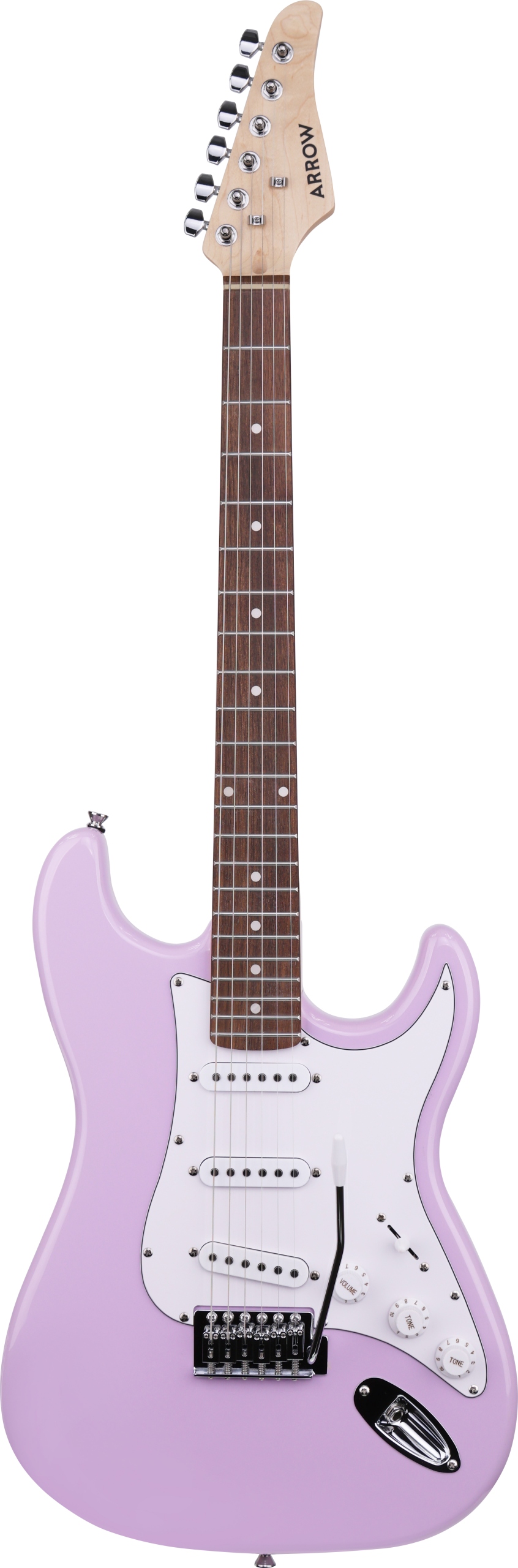 Arrow Tonecaster St 111 Bubblegum Rosewood/White elektrická kytara