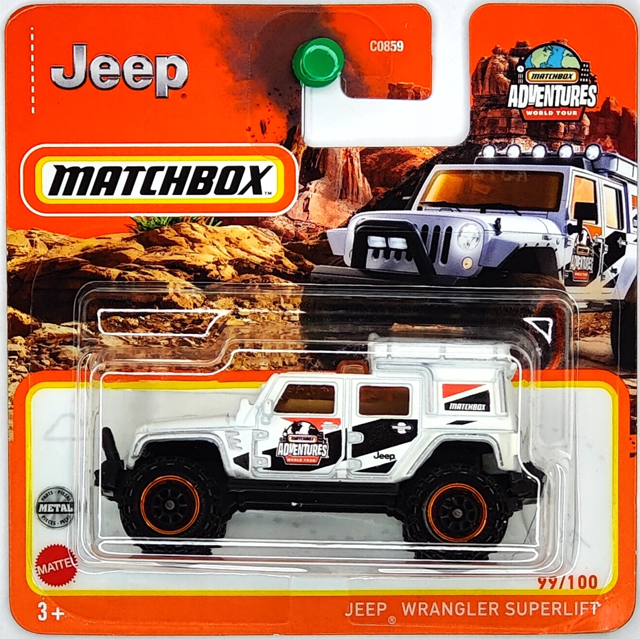 

Matchbox Jeep Wrangler Superlift Nowy