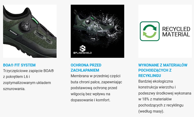 Buty Shimano SH-ET701 trekking turystyczne 46 Rozmiar 46