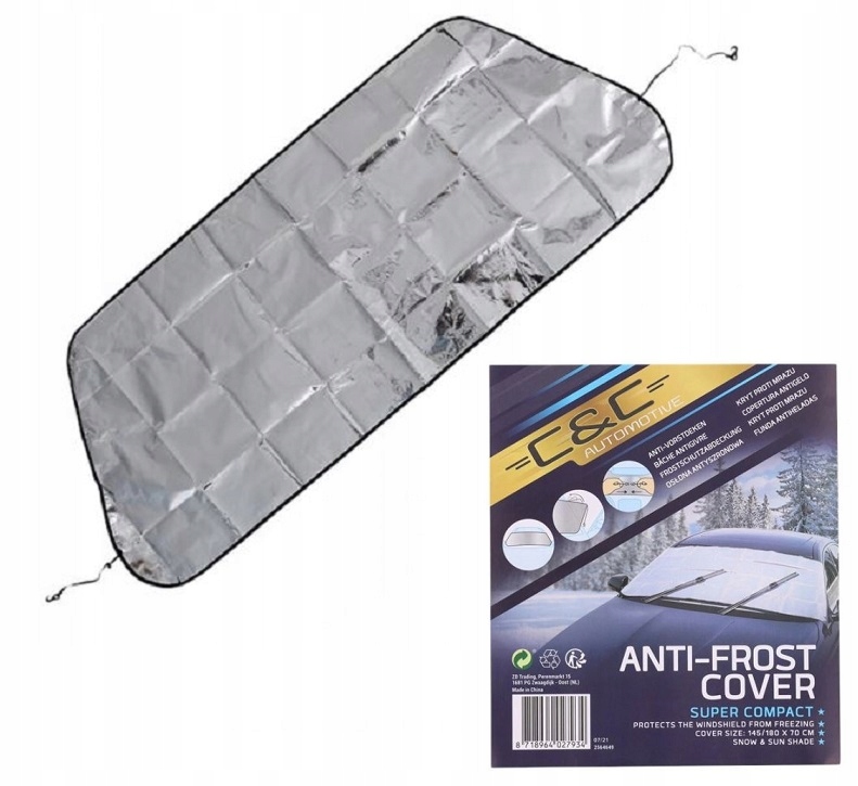 MATA NA SZYBĘ ANTYSZRONOWA OCHRONNA OSŁONA SKŁADANA Producent ZD Trading