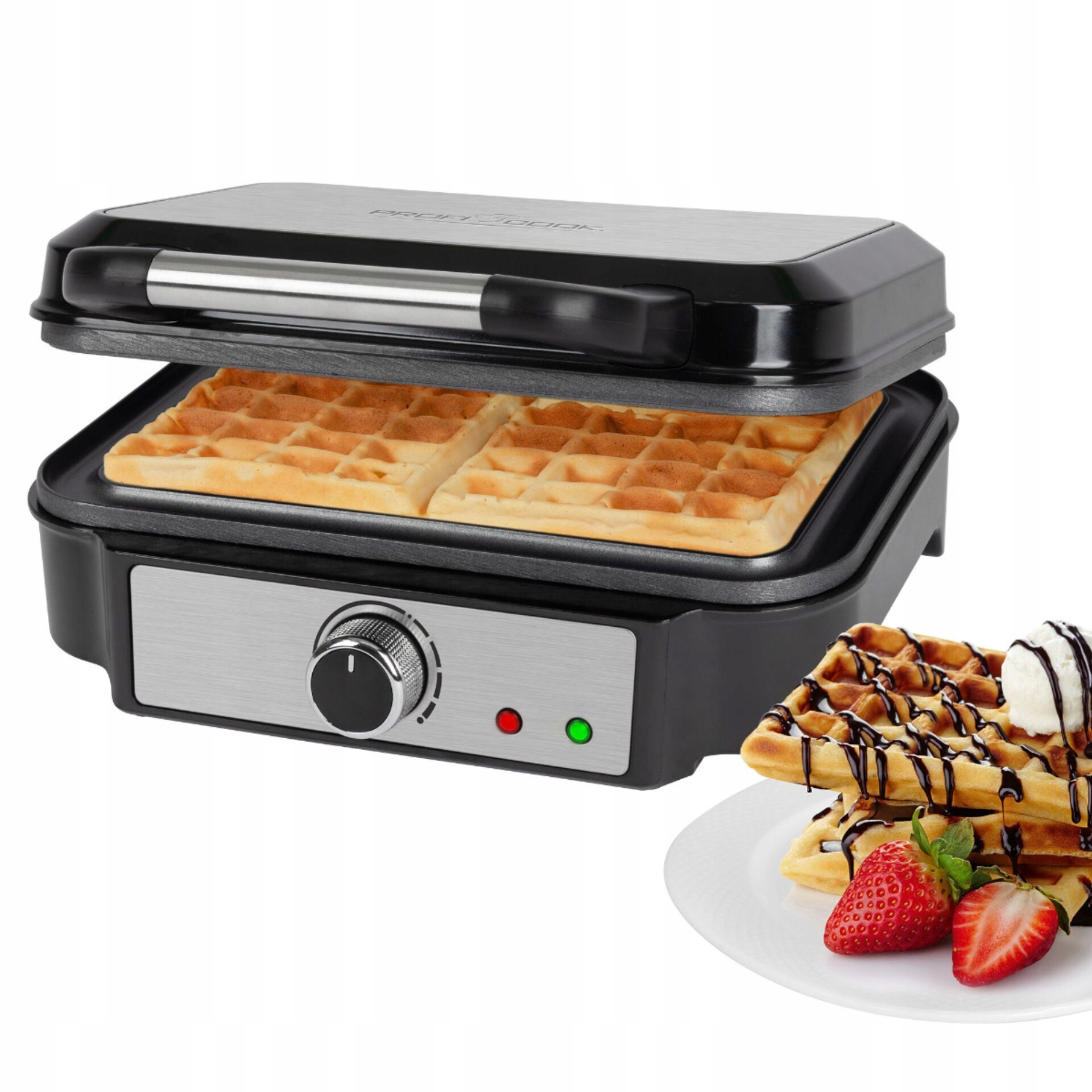 Proficook Pc-wa 1240 inox Brüsseler Waffelautomat 2-fach