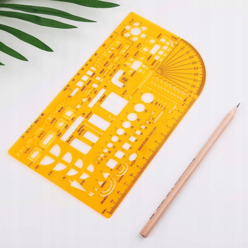 Szablon rysunek projekt linijka krzywizna okrg Typ inny