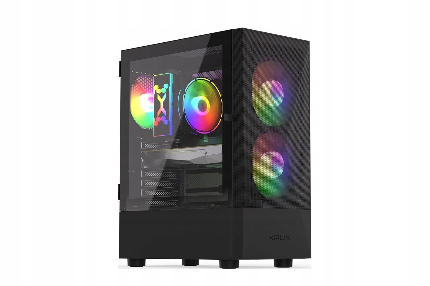 ZESTAW KOMPUTER GAMINGOWY RYZEN 5 RTX 4060 1TB NVMe DLA GRACZA WINDOWS 11 Model RYZEN 5 5500 RTX 4060 32GB RAM 1TB SSD NVMe