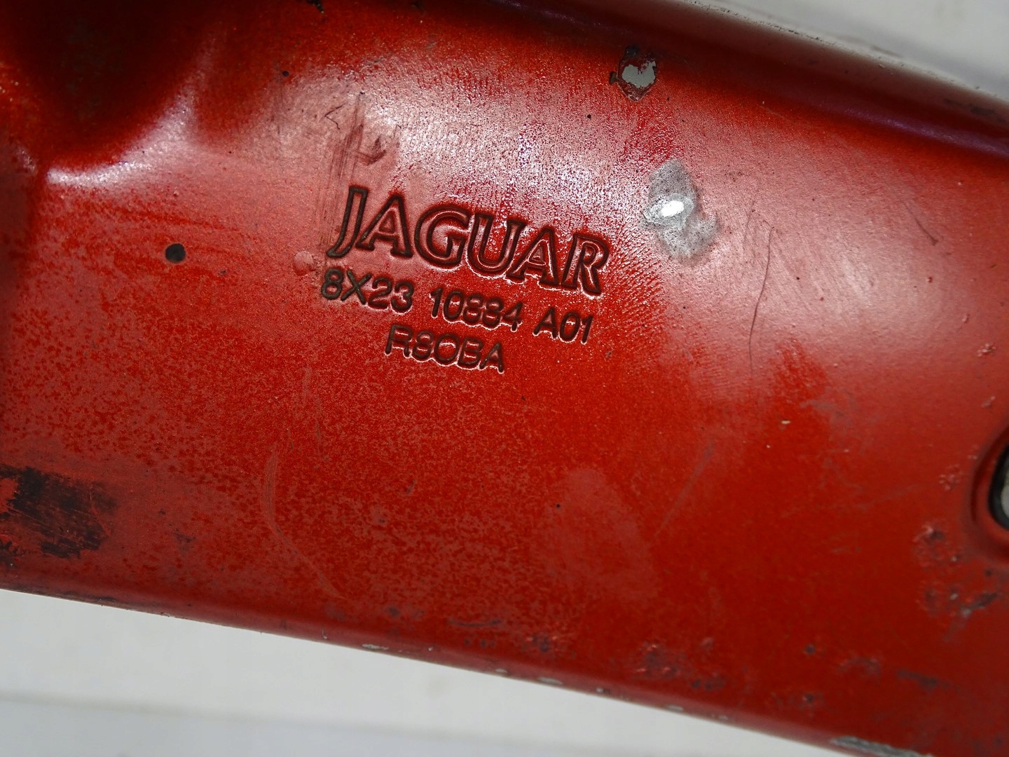 support panel for radiators pillar iron JAGUAR XF X250 8X2310884 A01