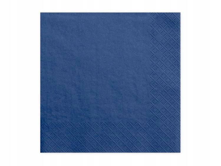 

Serwetki 33x33cm Granat Trójwarstwowe 20szt.