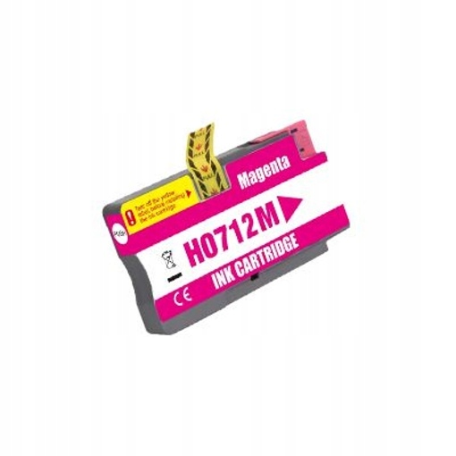 Naplnka Hp 712 3ED68A purpurová kompatibilní cartridge