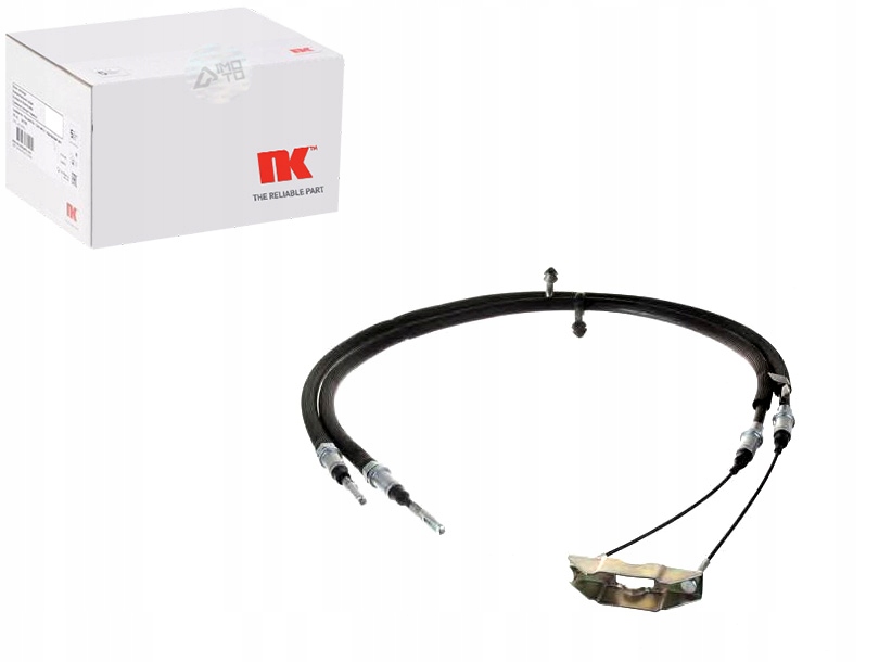 нк трос торм. . SAAB зад 9-5 97- комплект.