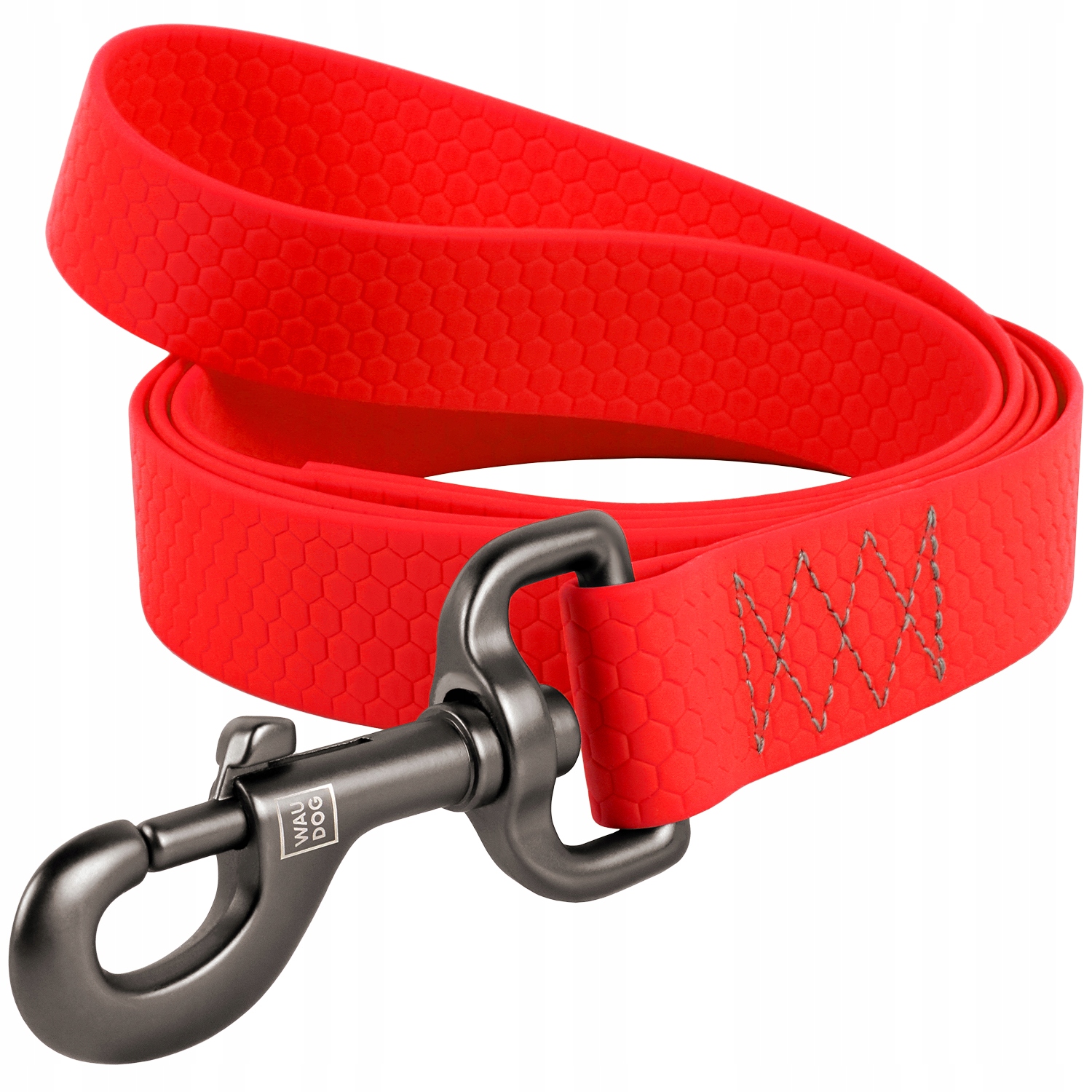 Levně Wau Dog Vodítko Waterproof 2,0/305 cm Pvc Červená