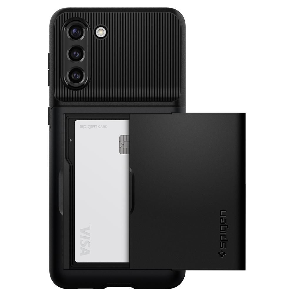 

Etui Spigen Slim Armor z kieszonką do Galaxy S21+