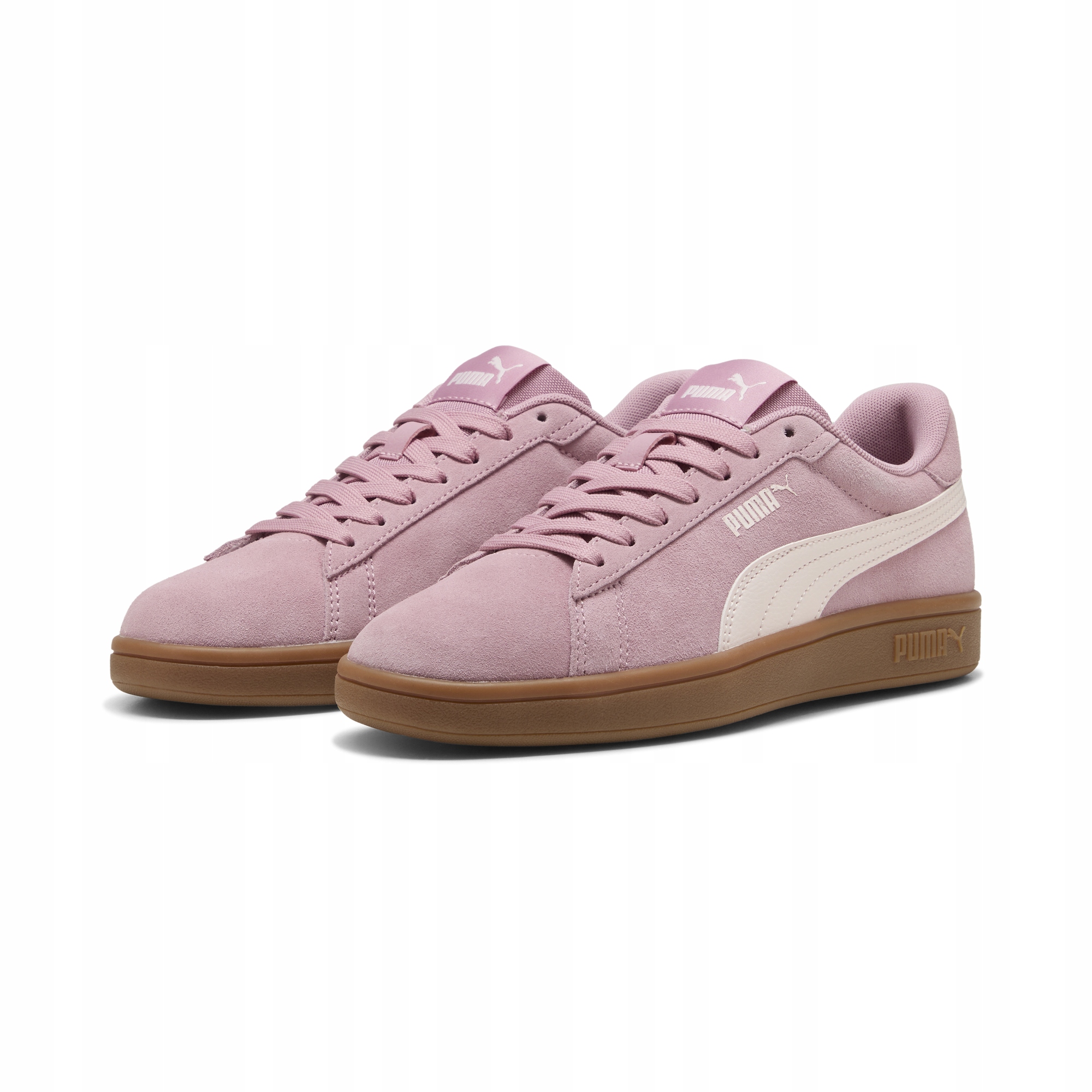 Buty damskie sportowe Puma Smash 3.0 39098430 różowe zamsz 39