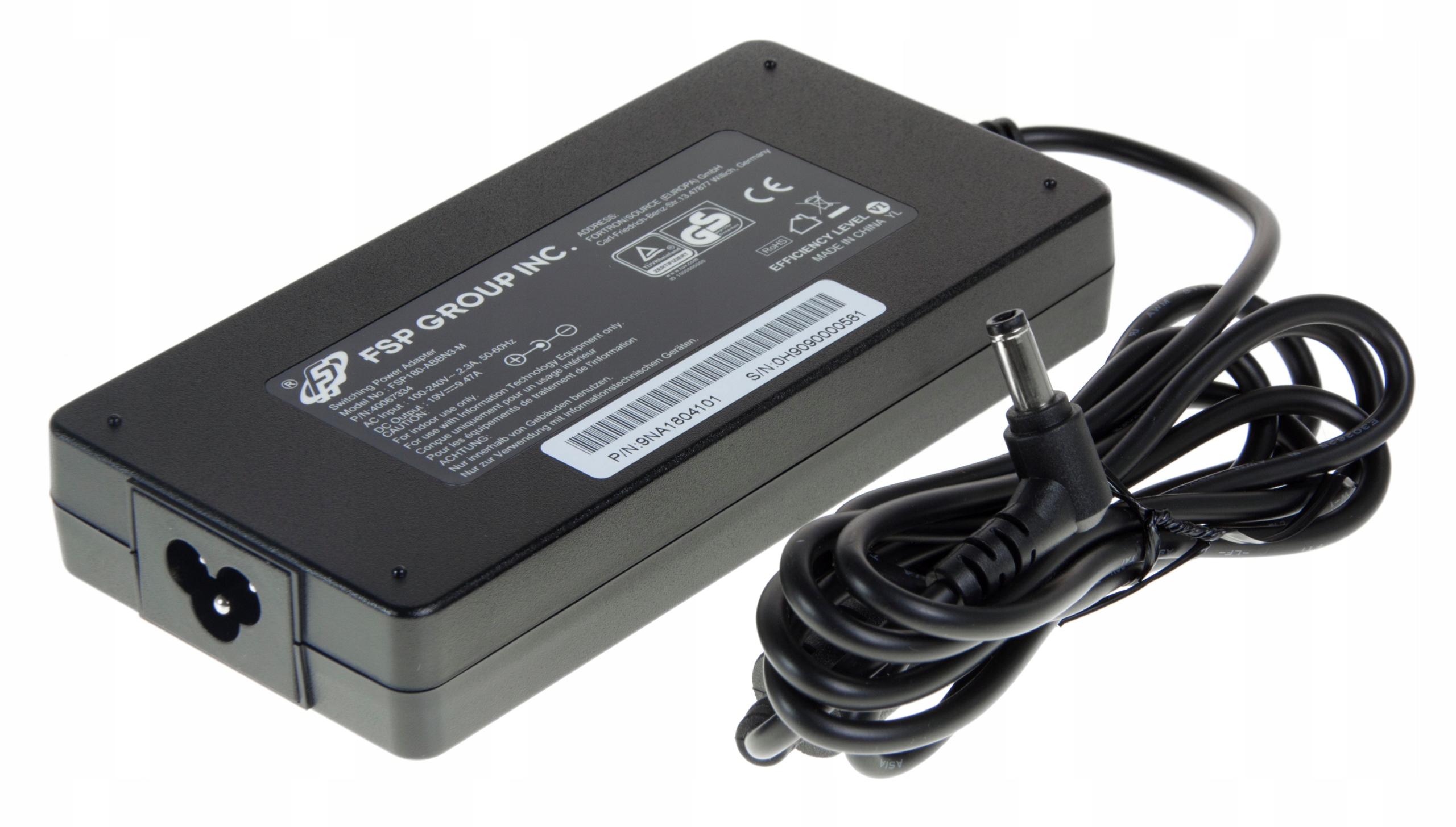 

Zasilacz Laptopowy FSP180-ABBN3-M 19V 9,47A 180W