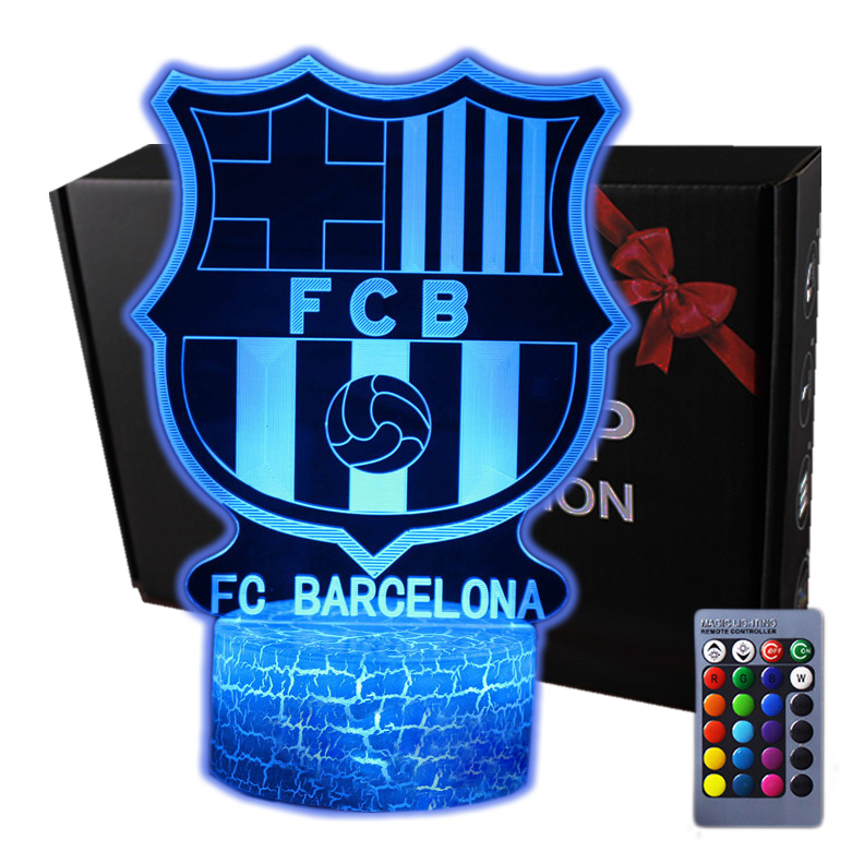 

Lampka 3D nocna led usb Fc Barcelona