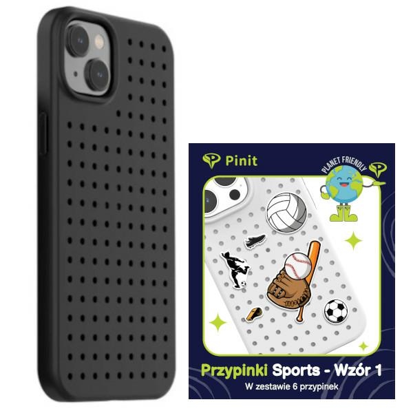 Pouzdro pro iPhone 14 Pinit Dynamic Sports Černý Vzor 1