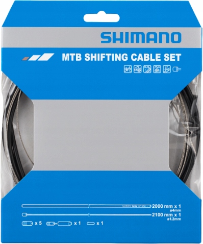 Zestaw Linek i Pancerzy Przerzutki Shimano Mtb Shifting SP41 Sus Cable Set
