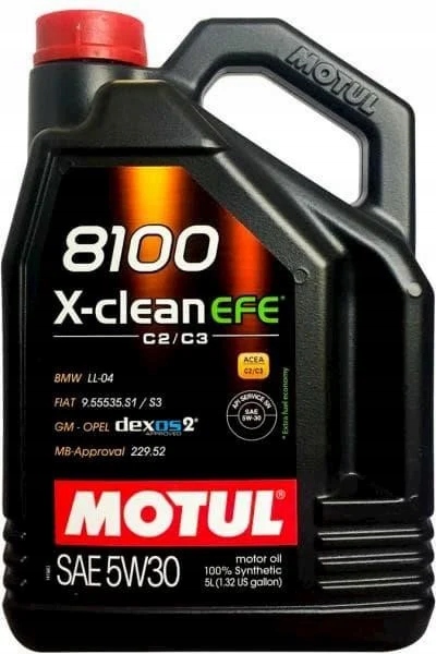 

Olej silnikowy Motul 8100 X-clean Efe 5W-30, 5L