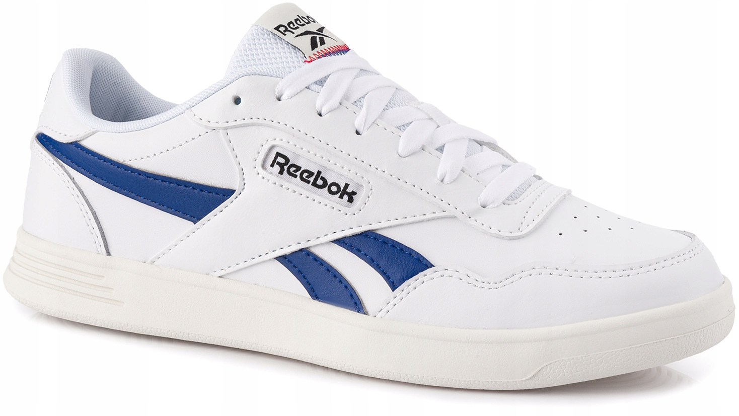 Męskie buty sportowe Reebok Court Advance białe sneakersy skóra r. 44,5