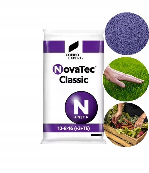 Nawóz Compo NovaTec classic Npk 12-8-16 25 kg Nawóz bezchlorkowy