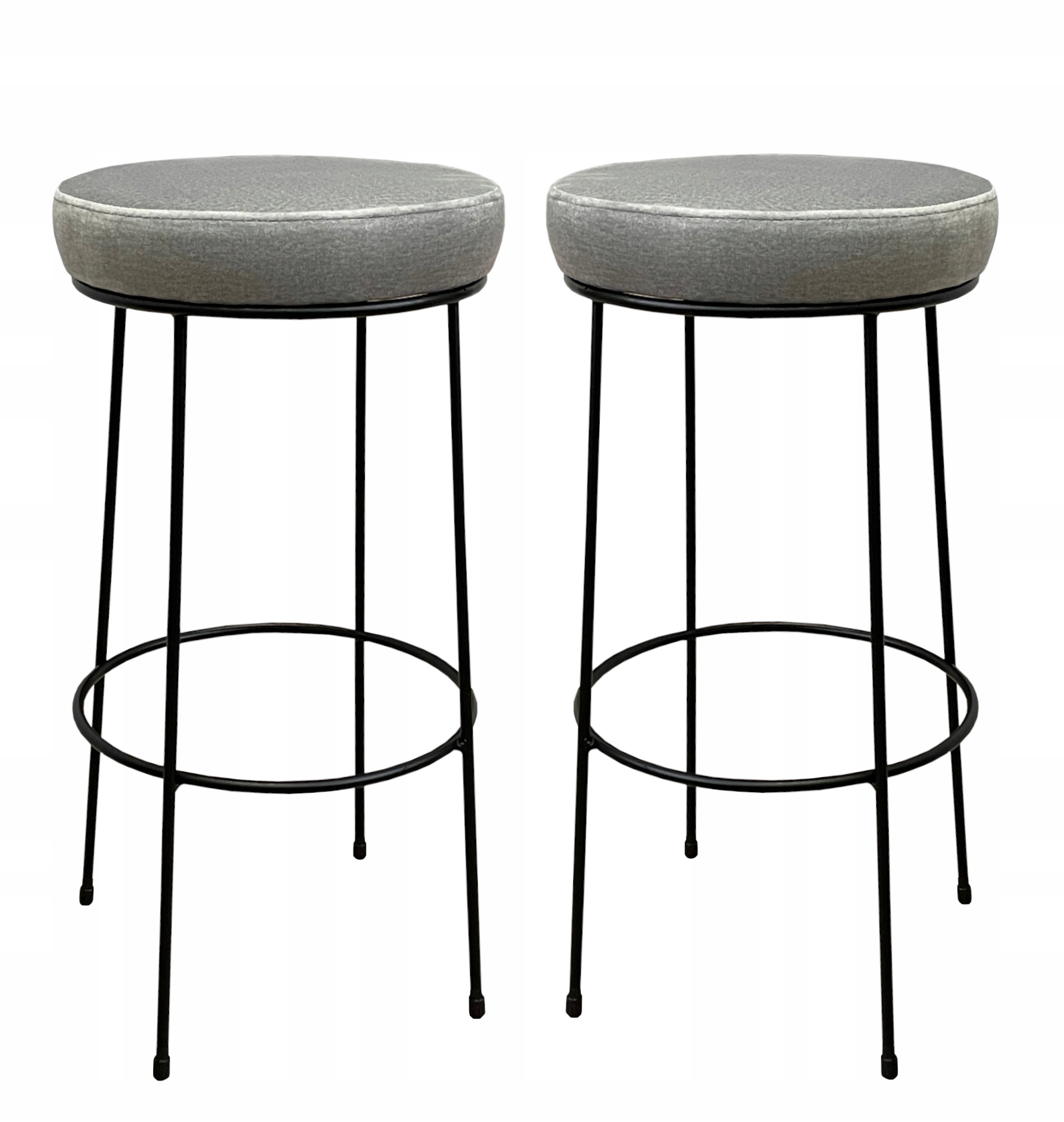 

2x Hoker niski taboret barowy 66 metalowy loft 1P