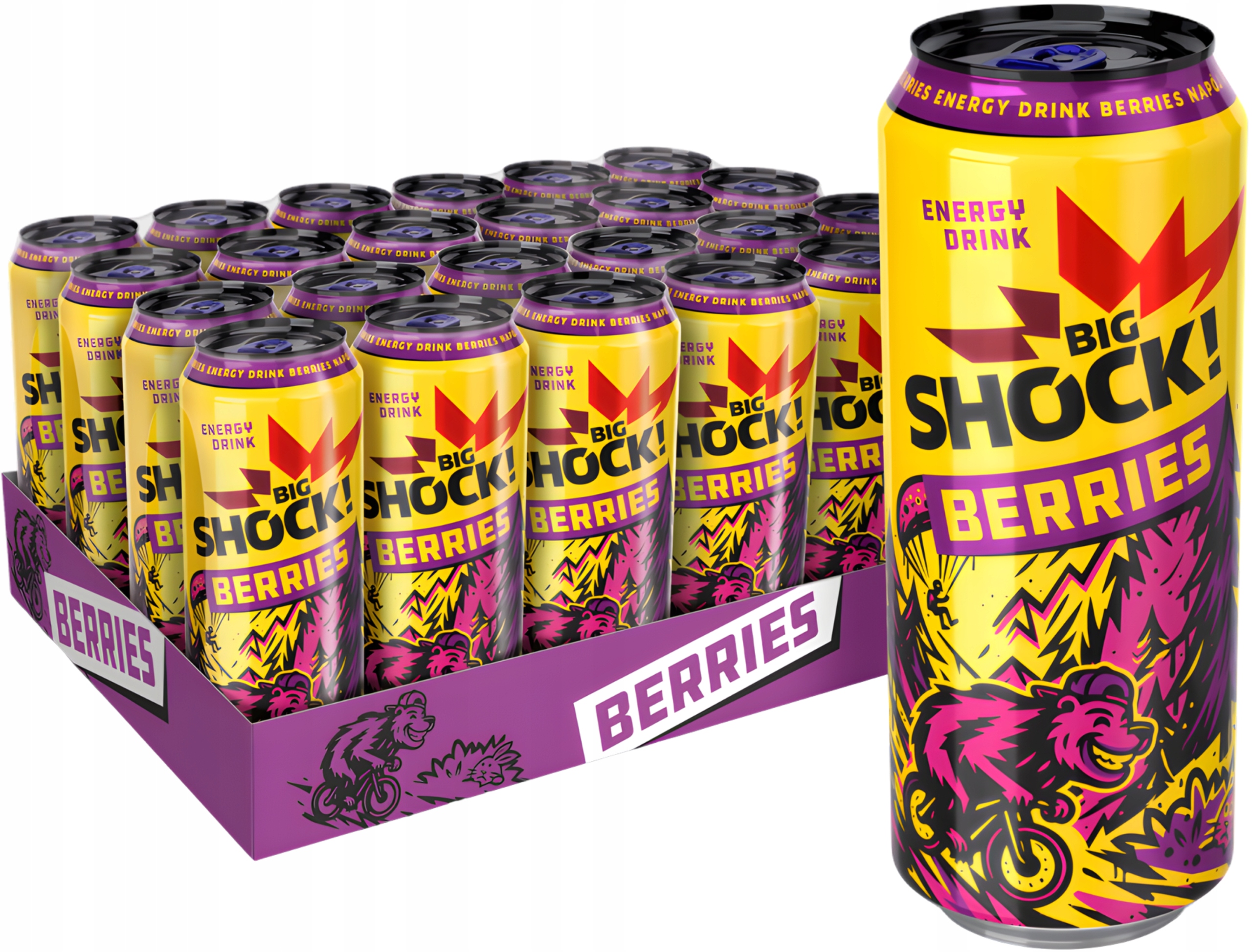 Big Shock! Berries 24×0,5l