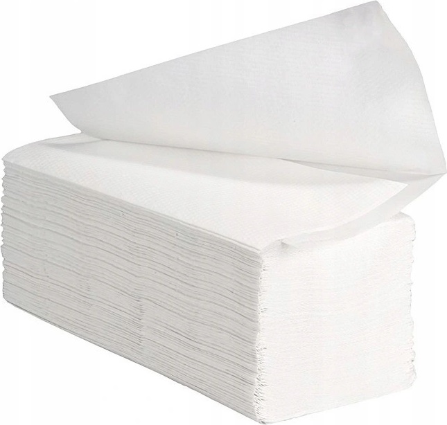 

Ręczniki papierowe Zz 2W celuloza białe 150szt